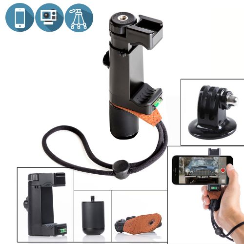  Sevenoak SK-PSC1 SmartGrip Handheld Stand Smartphone Mount Selfie Holder Filmmake Grip Handle & Mounting Shoe & Hand Strap String iPhone 8 8 Plus 7 7 Plus Samsung Galaxy S4 Note Tr