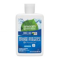 Seventh Generation Rinse Aid, Free & Clear, 8 oz (Pack of 9)