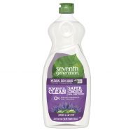 Seventh Generation Dish Liquid Soap, Lavender & Lime Scent, 25 oz, Pack of 6 (Packaging May Vary)