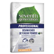 Seventh Generation Professional Dishwasher Detergent Powder, Unscented, 75 Ounce...