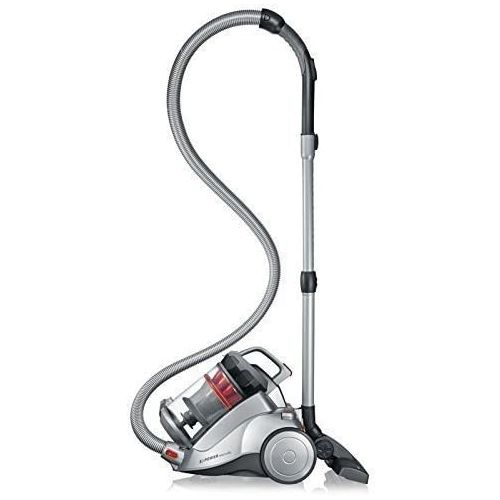  Severin Germany Nonstop Corded Bagless Canister Vacuum Cleaner, Polar Silver