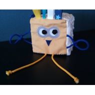 SeverineSewing Sensory educational cube, Montessori inspired.