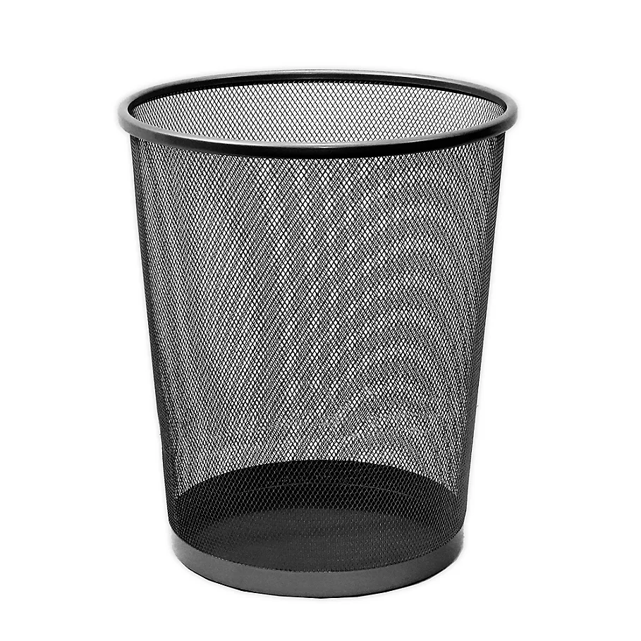 Mesh Metal Wastebasket