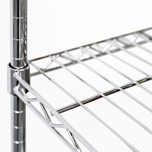  Seville Classics Expandable Closet Organizer - Zinc Plated Steel