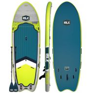 Sevylor ISLE Surf & SUP Megalodon | 12 & 15 Inflatable Stand Up Paddle Board | 8” Thick iSUP and Bundle Accessory Pack | Durable and Lightweight | Stable Wide Stance | Up to 1,050 lbs Capa