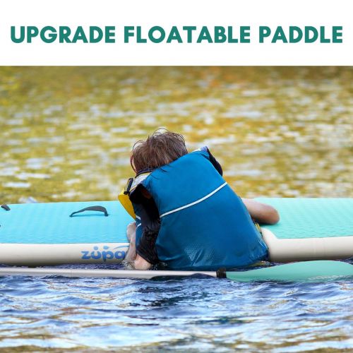  Sevylor Zupapa Inflatable Stand Up Paddle Board All Around for All Skilled Paddlers Adults Child Paddling Kayaking iSUP Yoga