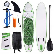 Sevylor ANCHEER Inflatable Stand Up Paddle Board 10, iSUP Package w/Adjustable Paddle, Leash, Pump and Backpack