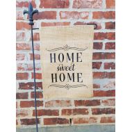 SewFetchCreations Home Sweet Home Garden Flag