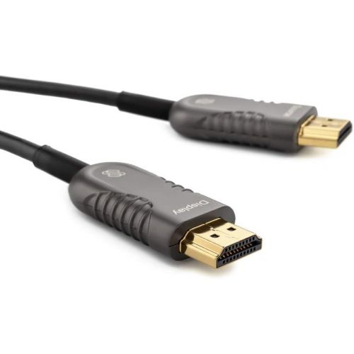  Sewell Direct Light Link Pro HDMI Over Fiber Cable with Detachable Heads by Sewell, 4K @ 60Hz 4:4:4 HDMI 2.0 HDCP 2.2, 40ft