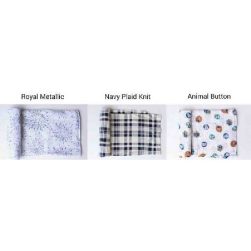  Sewing Tink SPECIAL Amazing Swaddles/ Blankets Baby Boy Blue Swaddles Nursing Blankets, 3 Pack...