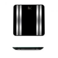 Sexyp-diamond_painting Bluetooth Human Electronic Scale Household Intelligent Weight Weight Loss Accessories (3-5 Days Arrive) (Black)