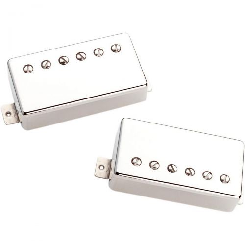  Seymour Duncan},description:Designed jointly by Seymour and humbucker inventor, the late Seth Lover. Just like the original 1955 P.A.F.s, the SH-55 utilizes a nickel-silver cover a