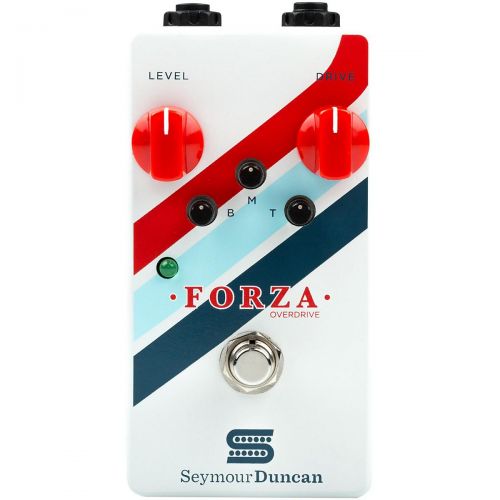  Seymour Duncan},description:While many overdrives emphasize particular frequencies, the Forza gives you a more even spread across the frequency range. The voicing is very open, and