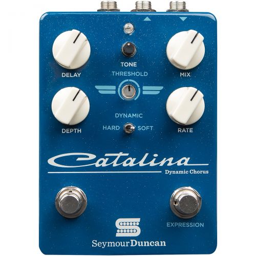  Seymour Duncan},description:Some guitarists like their chorus to be subtle and traditional. Others prefer bold and unique. The Catalina Dynamic Chorus is designed to do both, with
