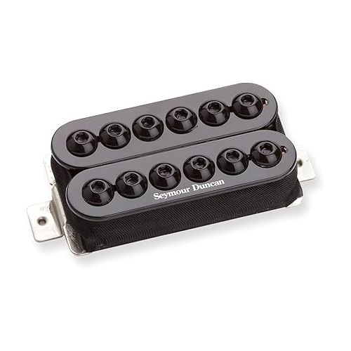  Seymour Duncan 11108-31-B SH-8 Invader Humbucker Pickup Set - Black Bundle with Picks and Austin Bazaar Polishing Cloth