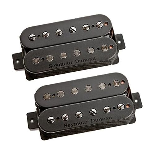  Seymour Duncan Pegasus/Sentient 6 String Humbucker Pickup Set 11108-95-B BUNDLE wtih Tuner, Picks, Care Kit