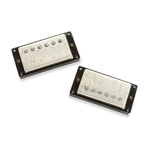  Seymour Duncan Antiquity Matched Humbucker Pickup Set 11018-05-NC Aged, Vintage-Style with True Tune Tuner, Care Kit, Picks Bundle