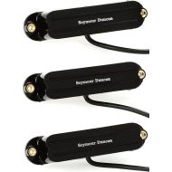 Seymour Duncan Hot Rails Strat Pickup Set - Black