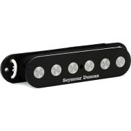 Seymour Duncan SSL-4 Quarter Pound Flat Pole Middle (RWRP) Strat Single Coil Pickup - Black