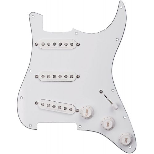  [아마존베스트]Seymour Duncan Classic Loaded Prewired Pickguard White