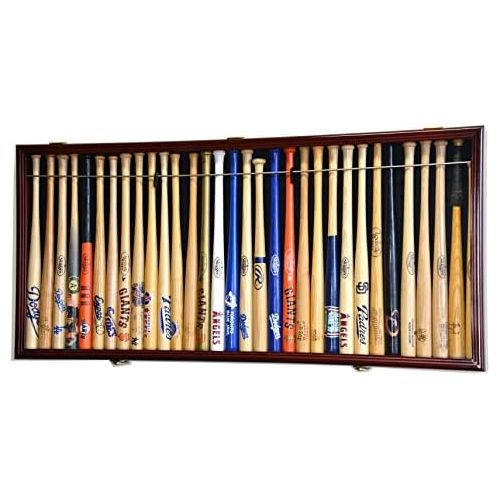  SfDisplay.com,LLC. Mini 18 Baseball Mini Bat Display Case Cabinet Holder Rack w/98% UV Lockable