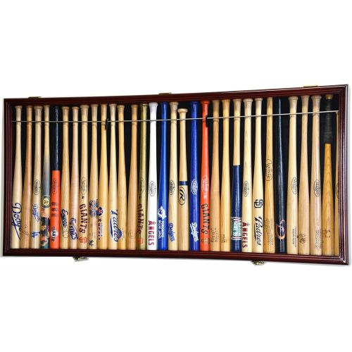  SfDisplay.com,LLC. Mini 18 Baseball Mini Bat Display Case Cabinet Holder Rack w/98% UV Lockable