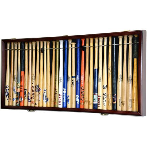  SfDisplay.com,LLC. Mini 18 Baseball Mini Bat Display Case Cabinet Holder Rack w/98% UV Lockable