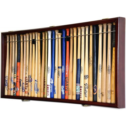  SfDisplay.com,LLC. Mini 18 Baseball Mini Bat Display Case Cabinet Holder Rack w/98% UV Lockable