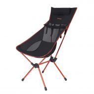 Sfee XMmux Lightweight Folding Back Camping Chair with Headrest, Portable Compact for Outdoor Camp, Travel, Picnic, Festival, Hiking, Backpacking