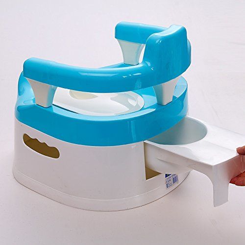  Sfree Potty Training Portable Travel Toilet Toddler Seat Kids Baby Trainer Chair Blue