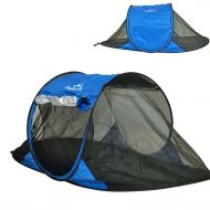 Shadezilla Free-Standing Instant Pop-Up Mosquito/Bug Tent with UPF 100+ Removable Ceiling for 1 to 2 person