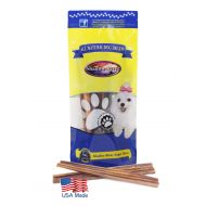 Shadow River 10 Pack 12 Inch Regular All Natural Beef Bully Sticks for Dogs