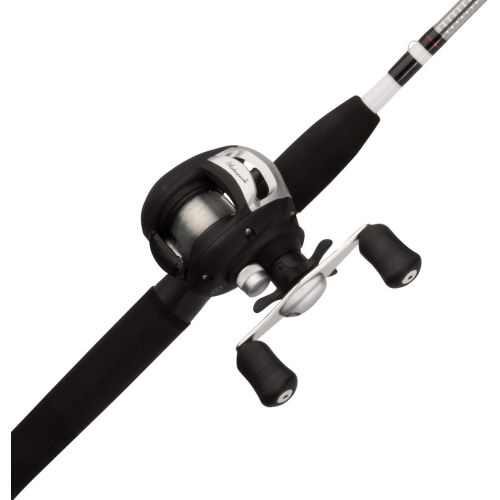  Shakespeare Alpha Medium 6 Low Profile Fishing Rod and Bait Cast Reel Combo (2 Piece)