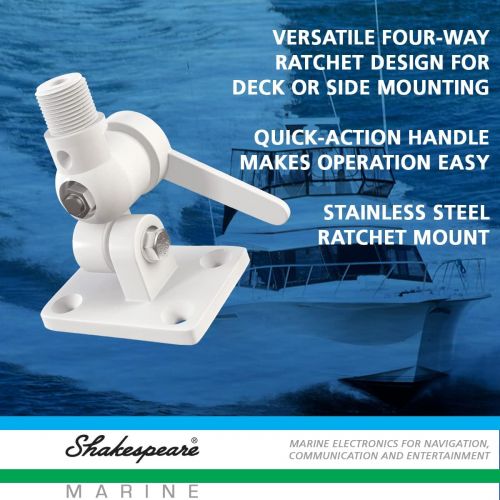  [아마존베스트]Shakespeare Antenna Mount Nylon Ratchet