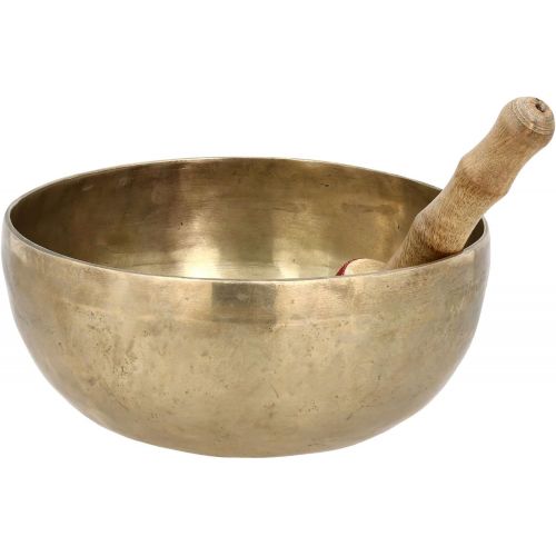  Shalinindia Buddhist Bell Handmade Singing Bowl for Meditation and Healing 8 X 3.75 Inch명상종 싱잉볼