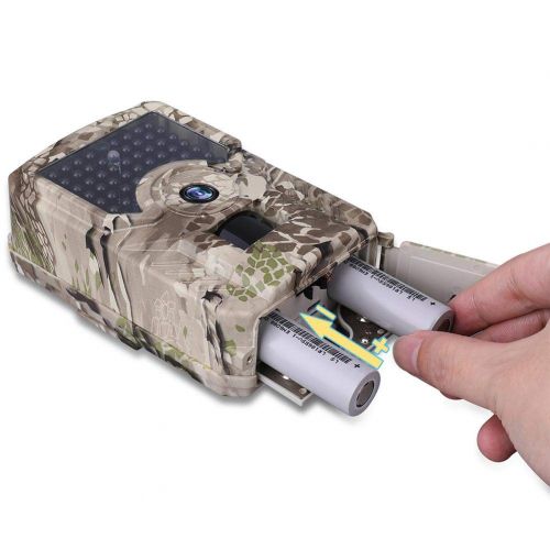  Shallstore shallstore Trail Camera  12MP 1080P Wildlife Scouting Hunting Camera with Motion Activated Night Vision, 2.4” LCD Screen, IP66 Waterproof Game Camera Trail Game Camera