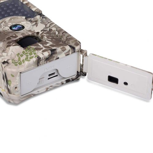  Shallstore shallstore Trail Camera  12MP 1080P Wildlife Scouting Hunting Camera with Motion Activated Night Vision, 2.4” LCD Screen, IP66 Waterproof Game Camera Trail Game Camera