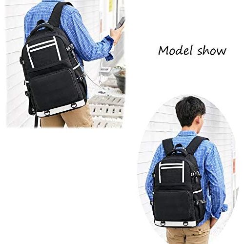  ShangYings Store Soccer Player Star Lionel Messi Multifunction Backpack Barcelona Travel Student Backpack Football Club Fans Bookbag