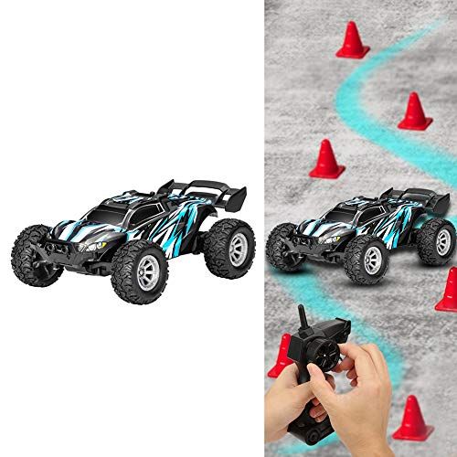  Shanrya 2.4G RC Car Toy, Drifting RC Car Toy LED Light RC Car Toy 1/32 2.4G Mini Overland Remote Control Car Toy, for Boys Outdoor Kids Adults