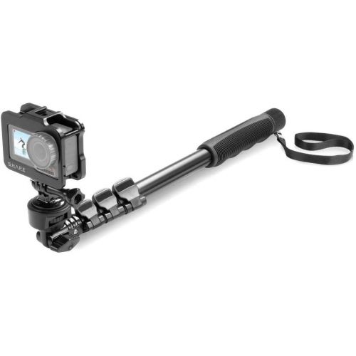  Shape Cage with Expandable Monopod for DJI Osmo Action Camera