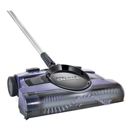  Shark V2950 13-inch Rechargeable Floor and Carpet Sweeper, Strong Metal Frame Ensures Durability.