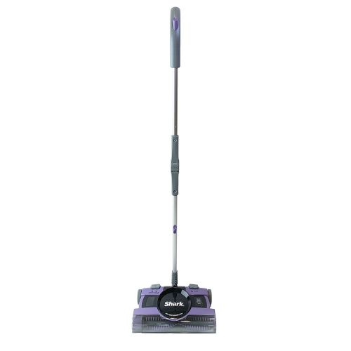  Shark V2950 13-inch Rechargeable Floor and Carpet Sweeper, Strong Metal Frame Ensures Durability.