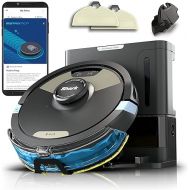 Shark Matrix Plus 2in1 Robot Vacuum & Mop with Sonic Mopping, Matrix Clean, Home Mapping, HEPA Bagless Self Empty Base, CleanEdge, for Pet Hair, Wifi, Black/Gold (AV2610WA)