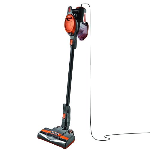  Shark Rocket Ultra-Light Corded Bagless Vacuum for Carpet and Hard Floor Cleaning with Swivel Steering and Car Detail Set (HV302), Gray/Orange