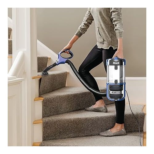  Shark Navigator Upright Vacuum with Lift-Away, Zero-M Anti-Hair Wrap Technology, Anti-Allergen + HEPA Filter and Swivel Steering - ZU560 (Renewed)