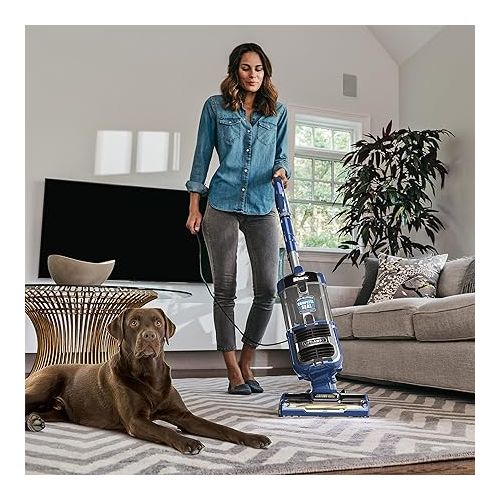  Shark Navigator Upright Vacuum with Lift-Away, Zero-M Anti-Hair Wrap Technology, Anti-Allergen + HEPA Filter and Swivel Steering - ZU560 (Renewed)