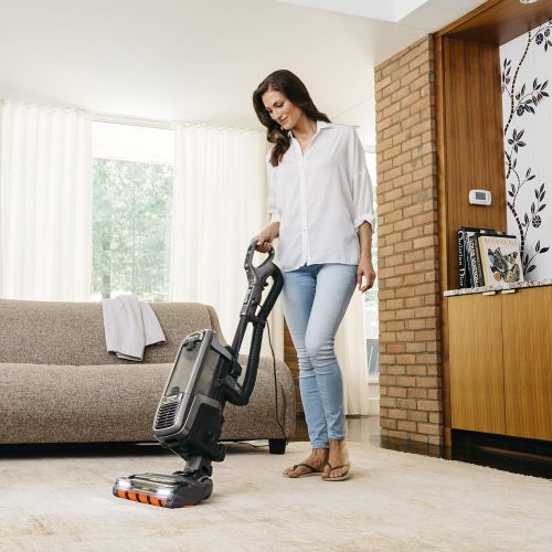  [아마존 핫딜] [아마존핫딜]Shark APEX Upright Vacuum with DuoClean for Carpet and HardFloor Cleaning, Zero-M Anti-Hair Wrap, & Powered Lift-Away with Hand Vacuum (AZ1002), Espresso