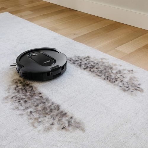  [아마존핫딜][아마존 핫딜] Shark IQ R101, Wi-Fi Connected, Home Mapping, Works with Alexa, Ideal for Pet Hair, Carpets, Hard Floors (RV1001) Robot Vacuum, 0.6-Quart, Black