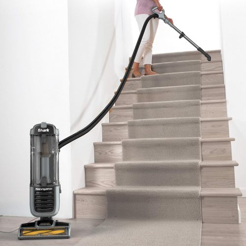  Shark Navigator Zero-M Self-Cleaning Brushroll Pet Pro (ZU62) Upright Vacuum, Pewter Grey Metallic