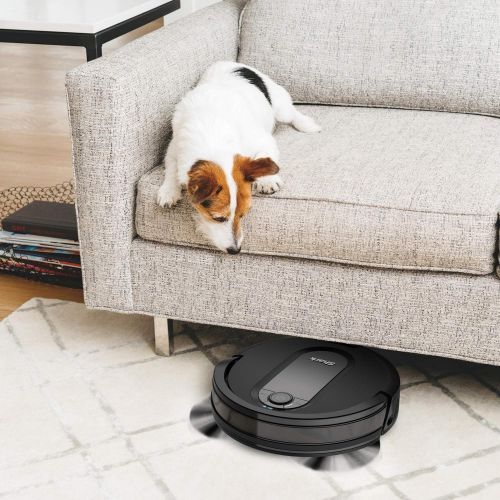  Shark IQ R101, Wi-Fi Connected, Home Mapping Robot Vacuum, Without Auto-Empty dock, Black